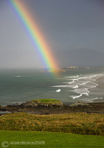 Rainbow over Lettergesh, Connemara. Last weekend - betwee... by Mark Thomas 